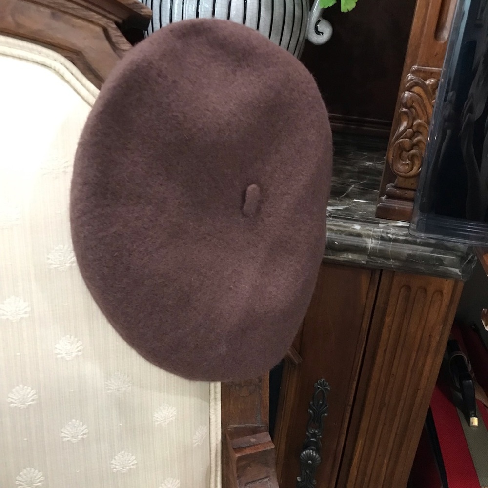 Modern Hetitage WOOL BEANNIE CAP BROWN